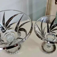 ست کریستال اصل نقره کار سنگین ،ظرف میوه و آجیل|ظروف سرو و پذیرایی|تهران, افسریه جنوبی|دیوار