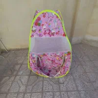 چادر مسافرتی و تشک بچه در حد نو ۴۰۰۰۰۰ هزار|اسباب و اثاث بچه|نیشابور, میدان حافظ|دیوار
