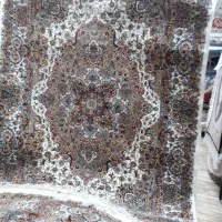 فرش دایره سالاری ۱۰۰۰شانه اصل کرم گرد۱۵۰×۱۵۰ سایز|فرش|تبریز, |دیوار