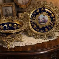 انواع ظرف پذیرایی ست کامل و تک برنز