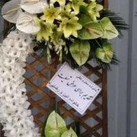 تاج گل تحریم|گل مصنوعی|قزوین, |دیوار