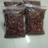 پر گل محمدی و غنچه گل محمدی