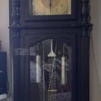 ساعت ایستاده چوبی