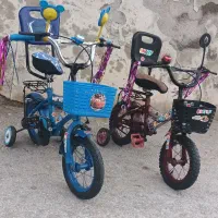 2 عدد دوچرخه سایز 12 در حد نو