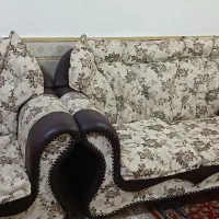 مبل به همراه سه تا میز عسلی شیشه ای|مبلمان خانگی و میز عسلی|شیروان (خراسان), |دیوار