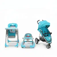 ست ۳تکه baby bos آبی تا ۵سال
