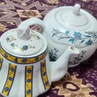 دو عدد قوری چینی اک بند