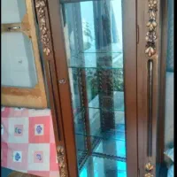 بوفه آیینه دار جنس چوب نرات