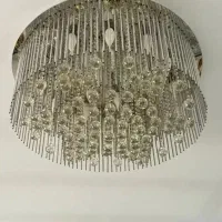 لوستر سقفی استیل