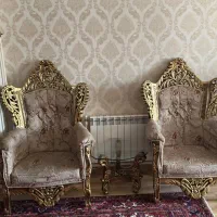 مبل نه نفره با سه عدد جلومبلی و روکش پارچه ای|مبلمان خانگی و میز عسلی|تبریز, |دیوار