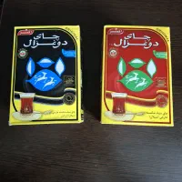 چای دو غزال قرمز  و سیاه