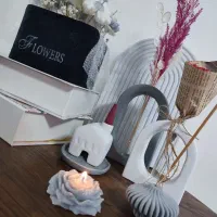 ست دکوری گلدان جاشمعی و جا عودی|صنایع دستی و سایر لوازم تزئینی|مشهد, پنجتن|دیوار