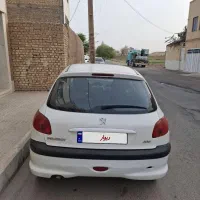 پژو ۲۰۶ سفید تیپ ۳ فول برقی