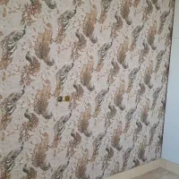 کاغذ دیواری و نصب و زیر سازی|مصالح و تجهیزات ساختمان|نجف‌آباد, الله اکبر|دیوار