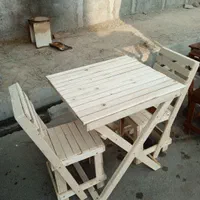 میز وصندلی چوب روس سنتی|میز و صندلی غذاخوری|پرند, فاز ۲|دیوار