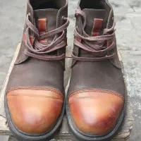 بوت چرم مردانه