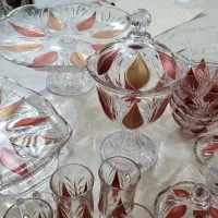 ظروف کریستال رنگی