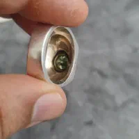 انگشتر نقره موزنایت روسی|جواهرات|قزوین, |دیوار