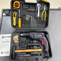 دریل ۱۳ چکشی صنعتی اینتیمکس بهمراه لوازم