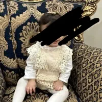 لباس کودک بادی کرم تور خارجی،کاپشن