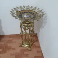 میز میوه خوری برنجی سنگین درحد