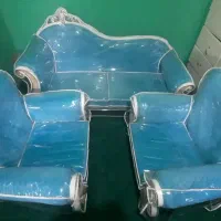 مبلمان ۸ نفره به همراه روکش نایلونی با کیفیت|مبلمان خانگی و میز عسلی|فردیس, خیام شرقی|دیوار