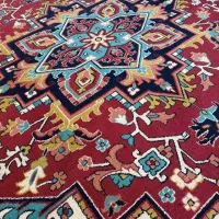 فرش۳در۳(۹)متری ماشینی کارکرده|فرش|تبریز, |دیوار