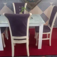 میز ناهارخوری ومبل هفت نفره|مبلمان خانگی و میز عسلی|الوند, |دیوار