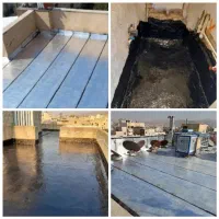 نصب ایزوگام قیرگونی حتی 1/2متر تمام مناطق تهران