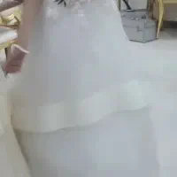 لباس عروس دخترانه همراه تل سر|لباس|اسلامشهر, شهرک واوان|دیوار