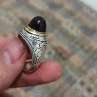 انگشتر عقیق زیبا