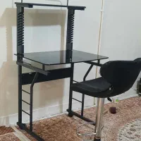میز کامپیوتر و تحریر بهمراه صندلی چرخشی|میز تحریر و کامپیوتر|تهران, یاخجی آباد|دیوار