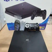 ps4 اسلیم ۱ ترابایت سالم بی خط و خش رجین ۲