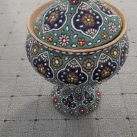 دو عدد شکلات خوری میناکاری|صنایع دستی و سایر لوازم تزئینی|قم, بنیاد|دیوار