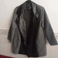 پالتو طوسی رنگ سالم بدون ایراد