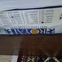 تخت خواب دونفره با خوشخواب نو|تخت و سرویس خواب|خورموج, |دیوار