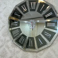 ساعت دیواری آینه ای قطر ۸۰