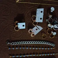 گردنبندکارتیه،شاتل،چشم ونظراستیل رنگ ثابت ،انگشتر|جواهرات|کاشان, مفتح|دیوار