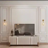 گچبری پیش ساخته گچ‌بری قاب بندی گلویی