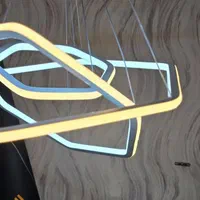 لوستر ۶گوش دوطرف نور|لوستر و چراغ آویز|فردیس, فردیس|دیوار