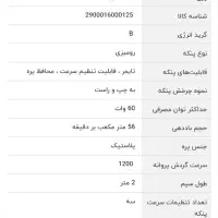 پنکه پارس خزر|پنکه و تصفیه‌کنندهٔ هوا|اصفهان, خانه اصفهان|دیوار