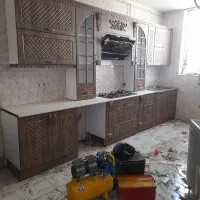 کابینت 13 تیکه ممبران روکش کره ای ضد آب و ضد خش|مصالح و تجهیزات ساختمان|کرمانشاه, |دیوار