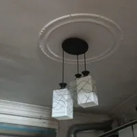 لوستر سه شاخه کاملا سالم