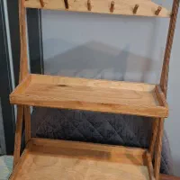 استند چوبی به همرا آویز بار