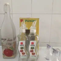 فروش بطری شیشه ای و آبلیمو خوری زیبا مناسب جهیزیه