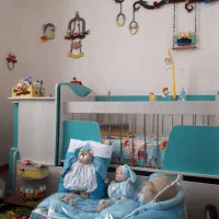 سرویس تخت خواب کودک و نوجوان|تخت و سرویس خواب|ری, جوانمرد قصاب|دیوار