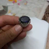 انگشتر یاغوت کبود