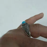 انگشتر نقره فیروزه نیشابور|جواهرات|مشهد, شیرودی|دیوار