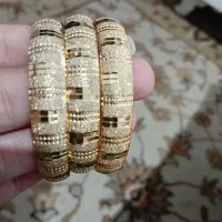 سه عدد النگو طلا روس زیر قیمت|بدلیجات|تبریز, |دیوار