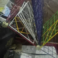 طبقه فلزی رنگی با بست|کتابخانه، شلف، قفسه‌های دیواری|قم, الغدیر|دیوار